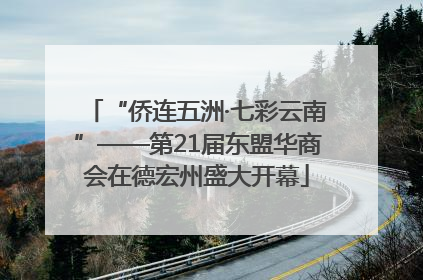 “侨连五洲·七彩云南”——第21届东盟华商会在德宏州盛大开幕
