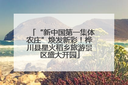 “新中国第一集体农庄”焕发新彩！桦川县星火稻乡旅游景区盛大开园