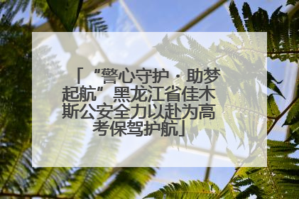 “警心守护・助梦起航”黑龙江省佳木斯公安全力以赴为高考保驾护航
