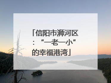 信阳市浉河区：“一老一小”的幸福港湾