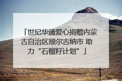 世纪华通爱心捐赠内蒙古自治区额尔古纳市 助力“石榴籽计划”