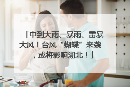 中到大雨、暴雨、雷暴大风！台风“蝴蝶”来袭，或将影响湖北！