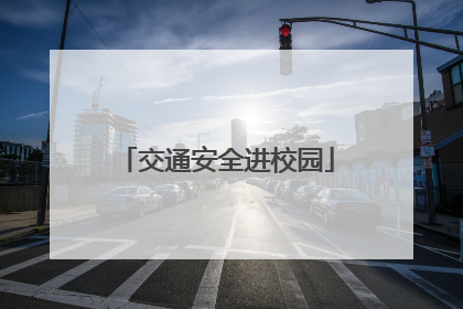 交通安全进校园