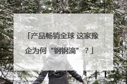 产品畅销全球 这家豫企为何“钢钢滴”？
