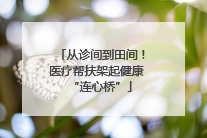 从诊间到田间！医疗帮扶架起健康“连心桥”