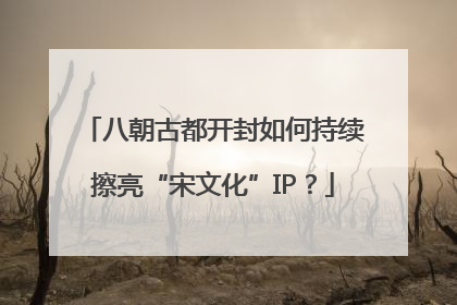 八朝古都开封如何持续擦亮“宋文化”IP？