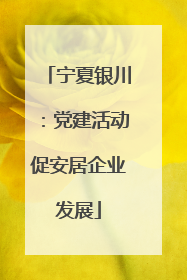 宁夏银川：党建活动促安居企业发展