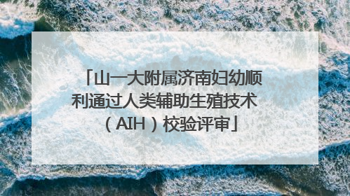 山一大附属济南妇幼顺利通过人类辅助生殖技术（AIH）校验评审
