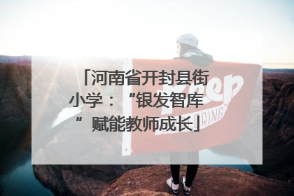 河南省开封县街小学：“银发智库”赋能教师成长