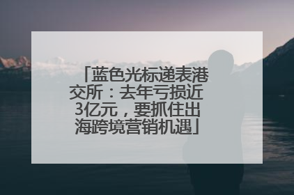 蓝色光标递表港交所：去年亏损近3亿元，要抓住出海跨境营销机遇