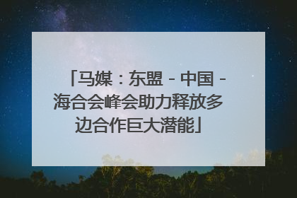 马媒：东盟－中国－海合会峰会助力释放多边合作巨大潜能