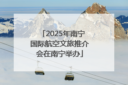 2025年南宁国际航空文旅推介会在南宁举办