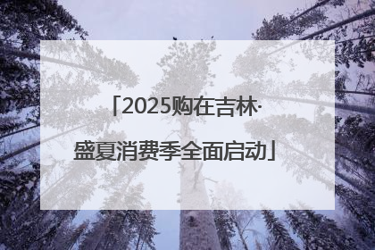 2025购在吉林·盛夏消费季全面启动