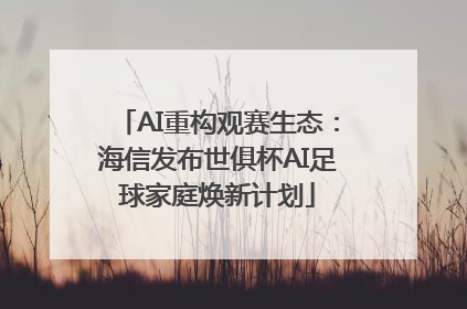 AI重构观赛生态：海信发布世俱杯AI足球家庭焕新计划